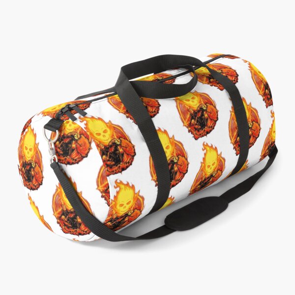 Item preview, Flaming Skull Fiery Rider Pentagram Hellfire Biker Design designed and sold by YasuoShop.