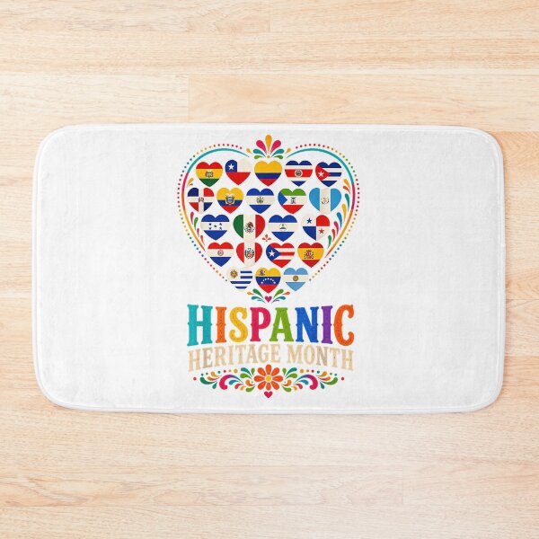 Item preview, Hispanic Heritage Month Hispanic Latino Countries Hearts designed and sold by colson-breen.