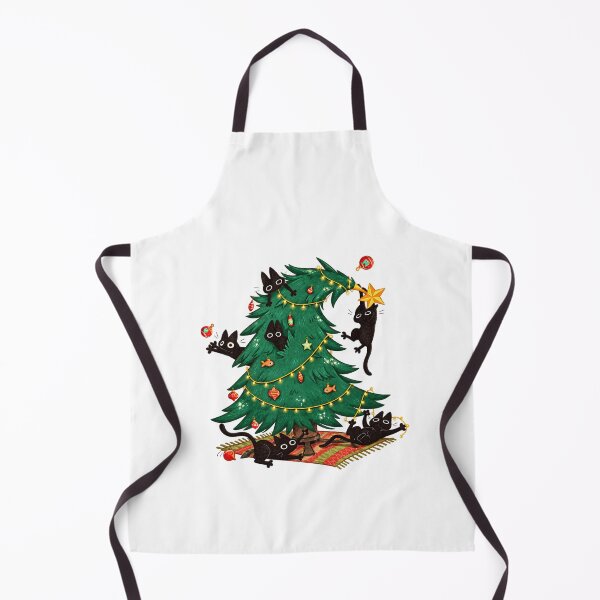 Item preview, Christmas Tree And Black Cat designed and sold by MurillaJeremy.