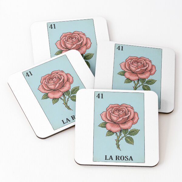 Item preview, La Rosa Mexican Loteria Card 41 designed and sold by colson-breen.