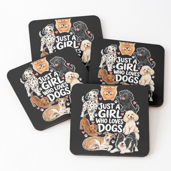Item preview, Just A girl Who Loves Dogs designed and sold by andre-hollow.