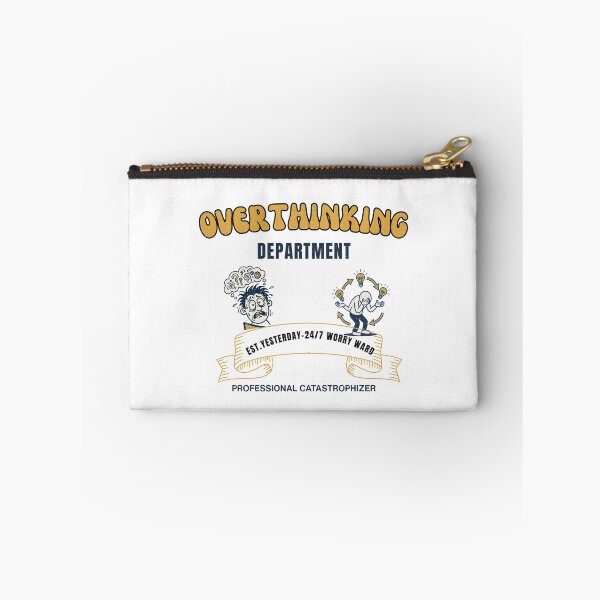 Item preview, Overthinking Department Vintage Retro 70s Funny Aesthetic designed and sold by regmiygears.