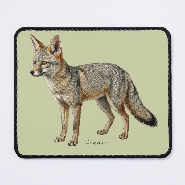 Item preview, Cape Fox: The Silver Ghost of the Karoo Wildlife Fine Art Print designed and sold by FreiherrPK.