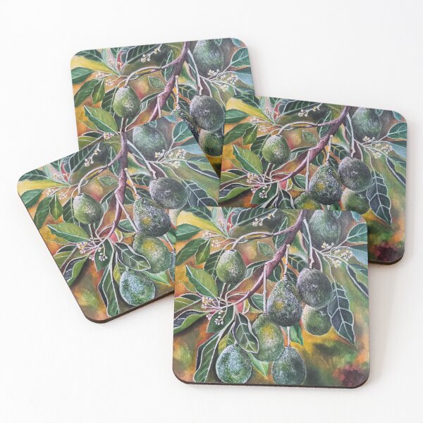 Item preview, Avocados in the Autumn Sun  designed and sold by Alfred Fox Art.