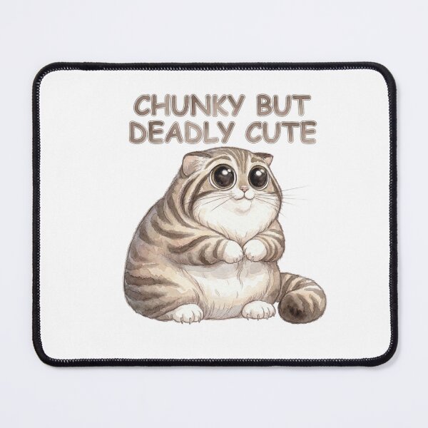 Item preview, Chunky But Deadly Cute Watercolor Pallas Cat designed and sold by PawtopiaArt.