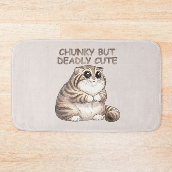 Item preview, Chunky But Deadly Cute Watercolor Pallas Cat designed and sold by PawtopiaArt.