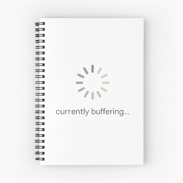 Item preview, Currently Buffering Funny Loading Screen Tech Humor Design. designed and sold by The-T-In-Retro.