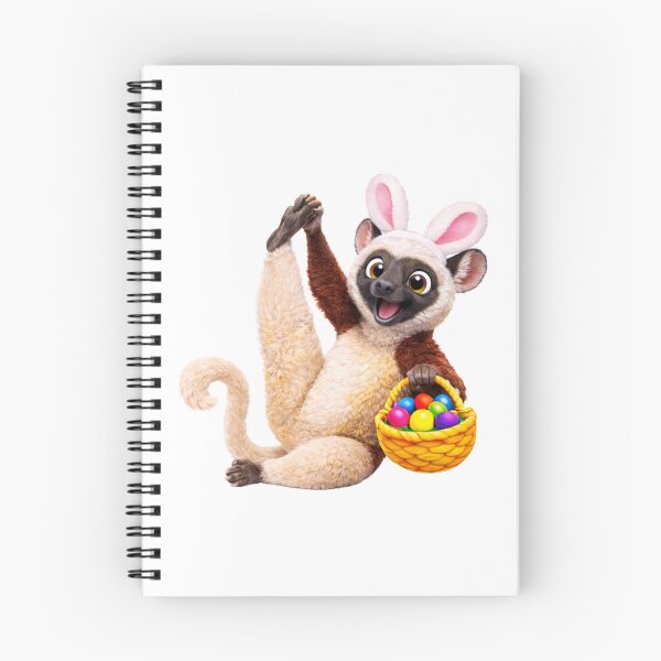 Item preview, Sifaka Easter Basket designed and sold by Sillytoe.