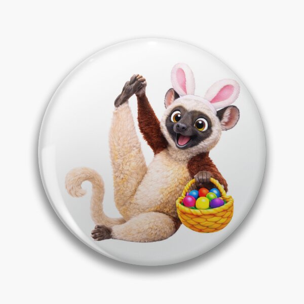 Item preview, Sifaka Easter Basket designed and sold by Sillytoe.