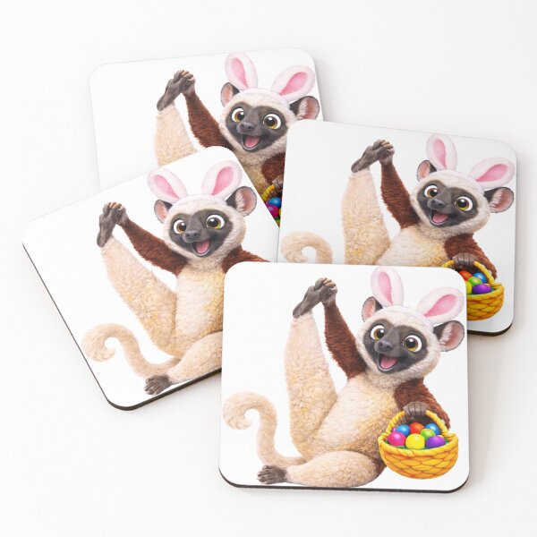 Item preview, Sifaka Easter Basket designed and sold by Sillytoe.