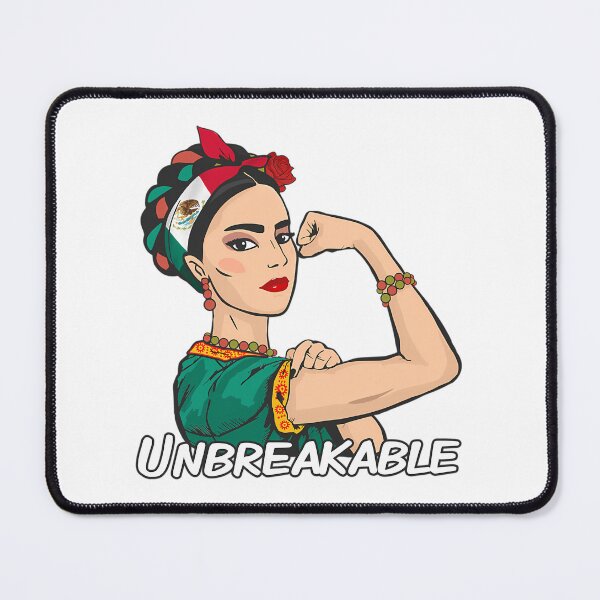 Item preview, Mexican Girl Unbreakable Strong Woman Mexico Flag Bandana Hispanic Heritage designed and sold by colson-breen.