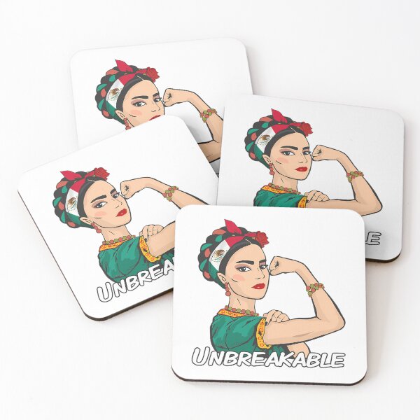 Item preview, Mexican Girl Unbreakable Strong Woman Mexico Flag Bandana Hispanic Heritage designed and sold by colson-breen.