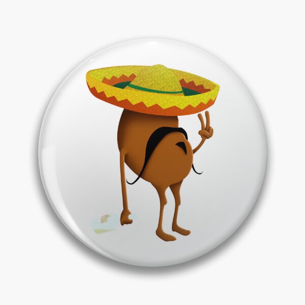 Item preview, Mexican Peace Bean - Hispanic Latino Sombrero Cinco De Mayo designed and sold by colson-breen.