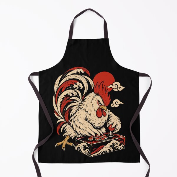 Item preview, Rooster Arcade Gamer Chicken Gaming Japanese Art designed and sold by andre-hollow.
