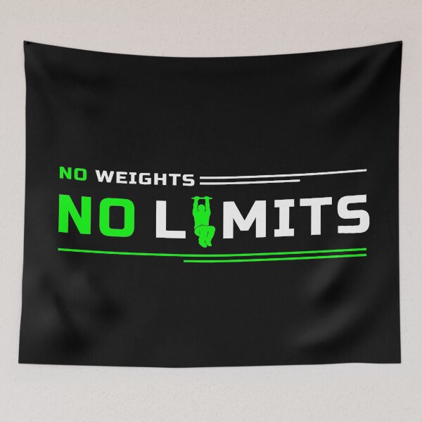 Item preview, No Weights. No Limits. designed and sold by TheFineShirt.