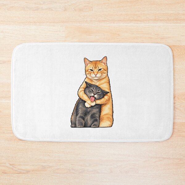 Item preview, Funny Hugging Cats designed and sold by StarHomes.