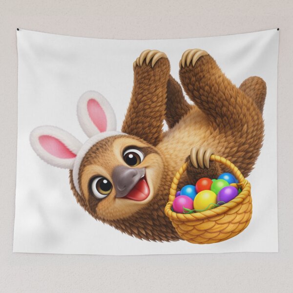 Item preview, Sloth Easter Eggs designed and sold by Sillytoe.