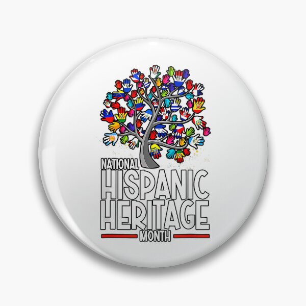 Item preview, National Hispanic Heritage Month Hand Flag Tree Roots Latino designed and sold by colson-breen.