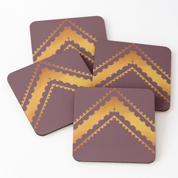 Item preview, Gradient Golden Chevrons  designed and sold by JaygiesDesign.