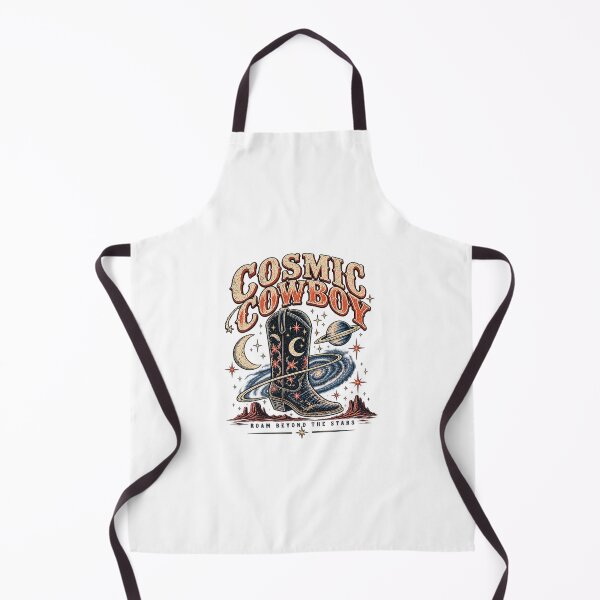 Item preview, Cosmic Cowboy Space Western Retro Graphic designed and sold by EdgeSphere.
