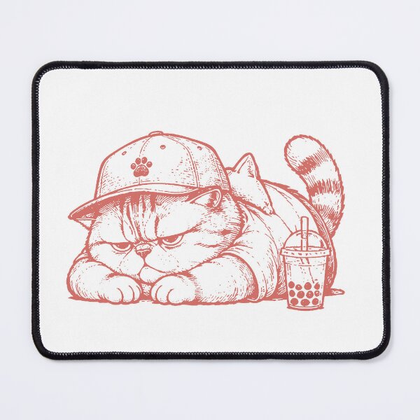 Item preview, Grumpy Cat Boba Vibe designed and sold by Anugrah januar.