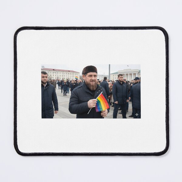 Item preview, Ramzan Kadyrov Holding An Lbgt Flag. designed and sold by deshawn-brunner.