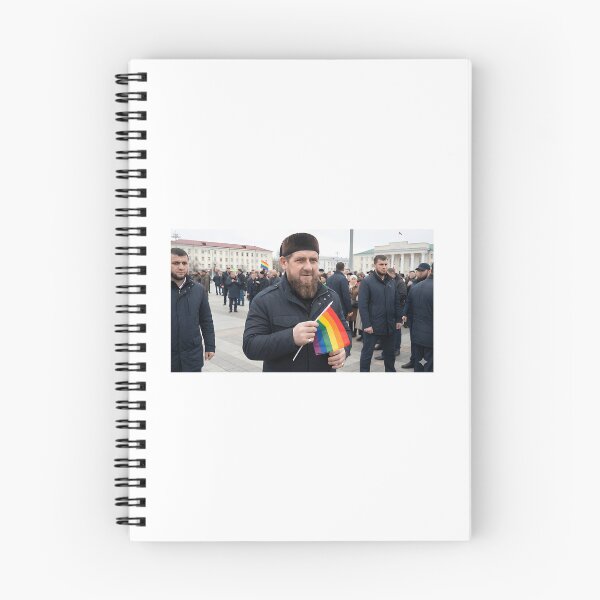 Item preview, Ramzan Kadyrov Holding An Lbgt Flag. designed and sold by deshawn-brunner.