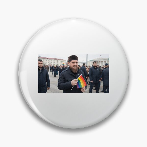 Item preview, Ramzan Kadyrov Holding An Lbgt Flag. designed and sold by deshawn-brunner.