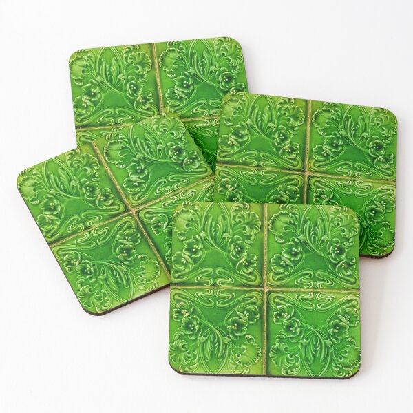Item preview, Antique Art Nouveau Tiles designed and sold by Duncan-Mac.