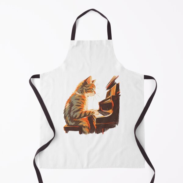 Item preview, Cat Playing Piano Musician designed and sold by StarHomes.