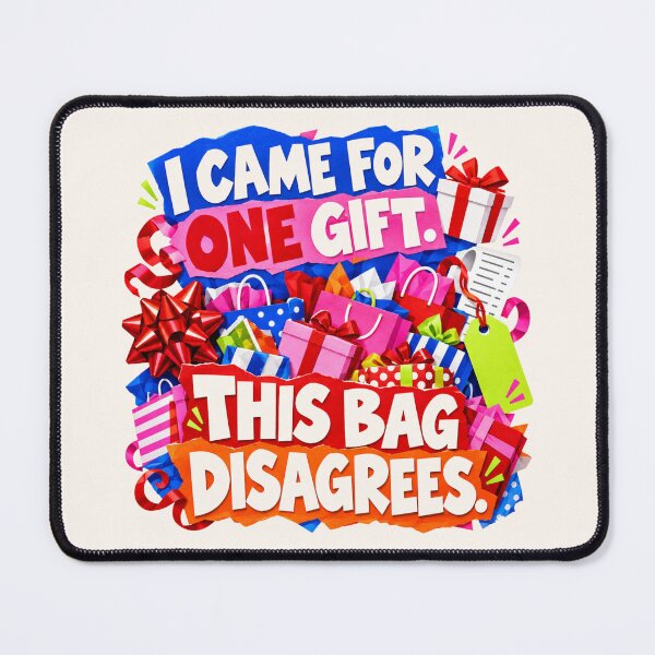 Item preview, I Came for One Gift This Bag Disagrees – Funny Christmas Shopping Tote designed and sold by astersgraphics.