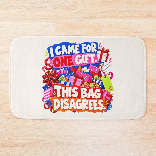 Item preview, I Came for One Gift This Bag Disagrees – Funny Christmas Shopping Tote designed and sold by astersgraphics.