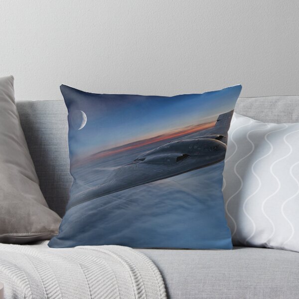 Item preview, B-2 Spirit Stealth Bomber Under Rising Moon designed and sold by Airpower Art.