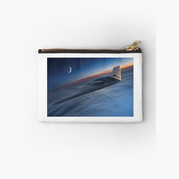 Item preview, B-2 Spirit Stealth Bomber Under Rising Moon designed and sold by Airpower Art.