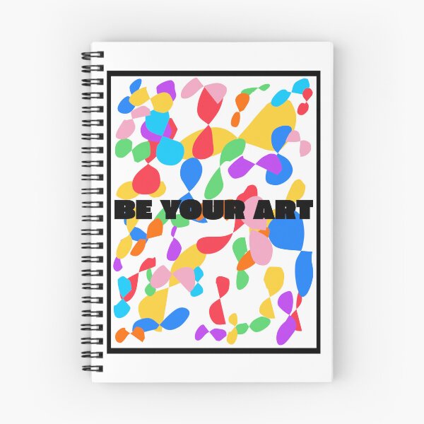 Item preview, BE YOUR ART tee - colorful design unisex oversized T-shirt  designed and sold by Giobb-Artwork.