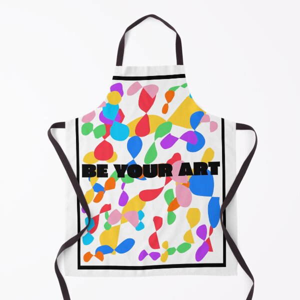 Item preview, BE YOUR ART tee - colorful design unisex oversized T-shirt  designed and sold by Giobb-Artwork.