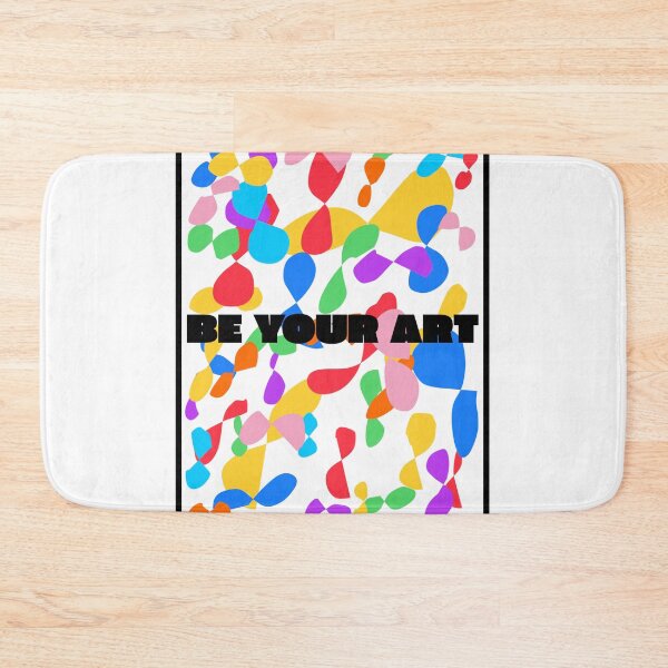 Item preview, BE YOUR ART tee - colorful design unisex oversized T-shirt  designed and sold by Giobb-Artwork.