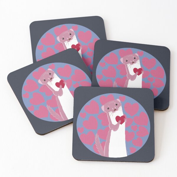 Item preview, Woman Weasel in pink designed and sold by belettelepink.
