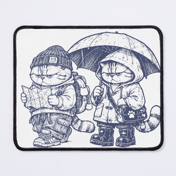 Item preview, Rainy Day Cat Adventure designed and sold by Anugrah januar.
