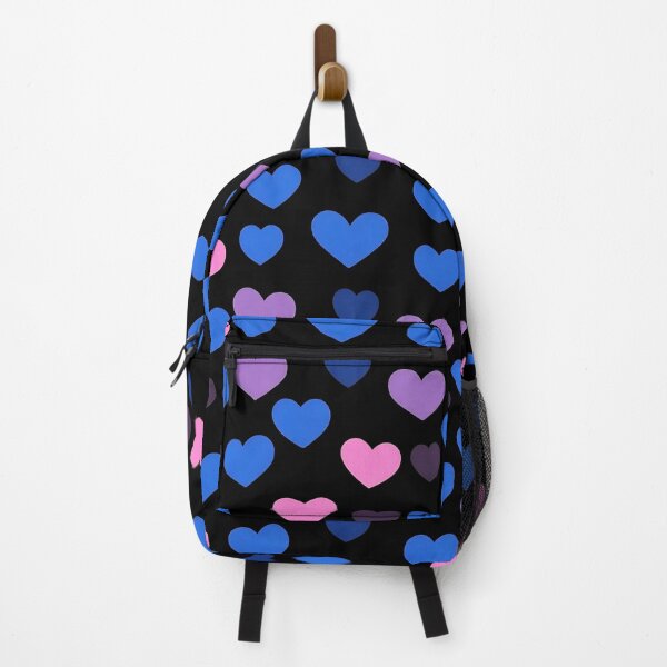 Item preview, Blue Pink & Purple Hearts Pattern – Colorful Love Aesthetic designed and sold by IMuDesigner.