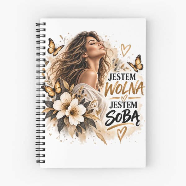 Item preview, I Am Free, I Am Myself – Women Empowerment Inspirational Design designed and sold by MONIKA08 DESIGN.
