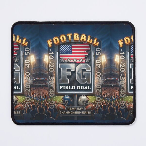 Item preview, Football FG Motivational Image : Field Goal Game Day Championship Series USA Flag. designed and sold by Giulivo Store Graphic.