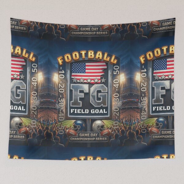 Item preview, Football FG Motivational Image : Field Goal Game Day Championship Series USA Flag. designed and sold by Giulivo Store Graphic.