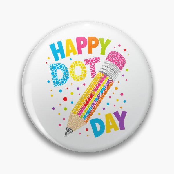 Item preview, Happy Dot Day Colorful Pencil Polka Dot Teacher Students designed and sold by aless-gilligzx.