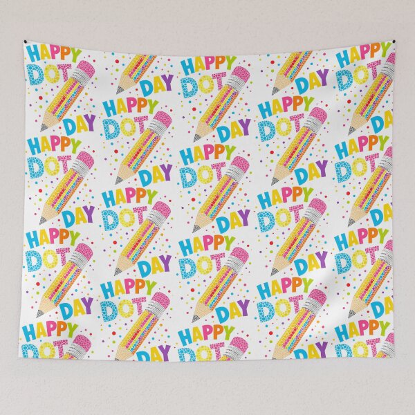 Item preview, Happy Dot Day Colorful Pencil Polka Dot Teacher Students designed and sold by aless-gilligzx.