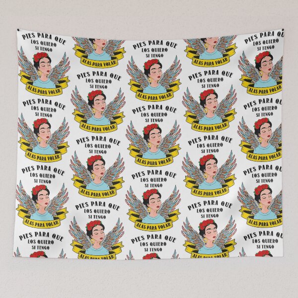 Item preview, Pies Para Que Los Quiero Si Tengo Alas Para Volar Frida Kahlo designed and sold by colson-breen.
