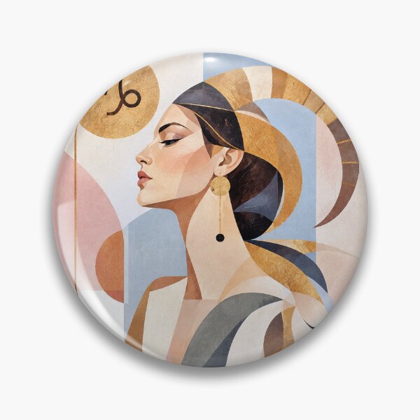 Item preview, Capricorn Zodiac illustration – Colourful Astrology Artwork designed and sold by GalleryKauffeld.
