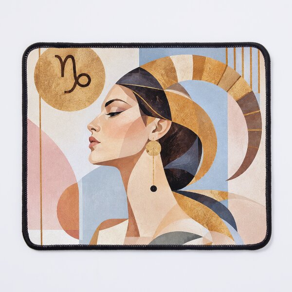 Item preview, Capricorn Zodiac illustration – Colourful Astrology Artwork designed and sold by GalleryKauffeld.