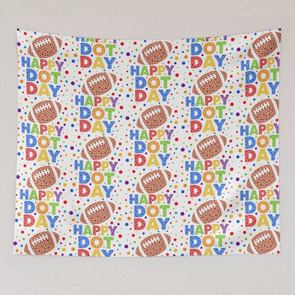 Item preview, Happy Dot Day Football Men Boys Kids Youth Teen designed and sold by aless-gilligzx.