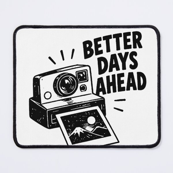 Item preview, Better Days Ahead Retro Photo designed and sold by Anugrah januar.